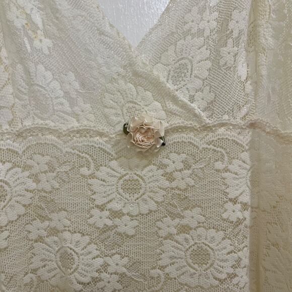 Vintage Kayla lace feminine babydoll honeymoon lingerie - Picture 7 of 13